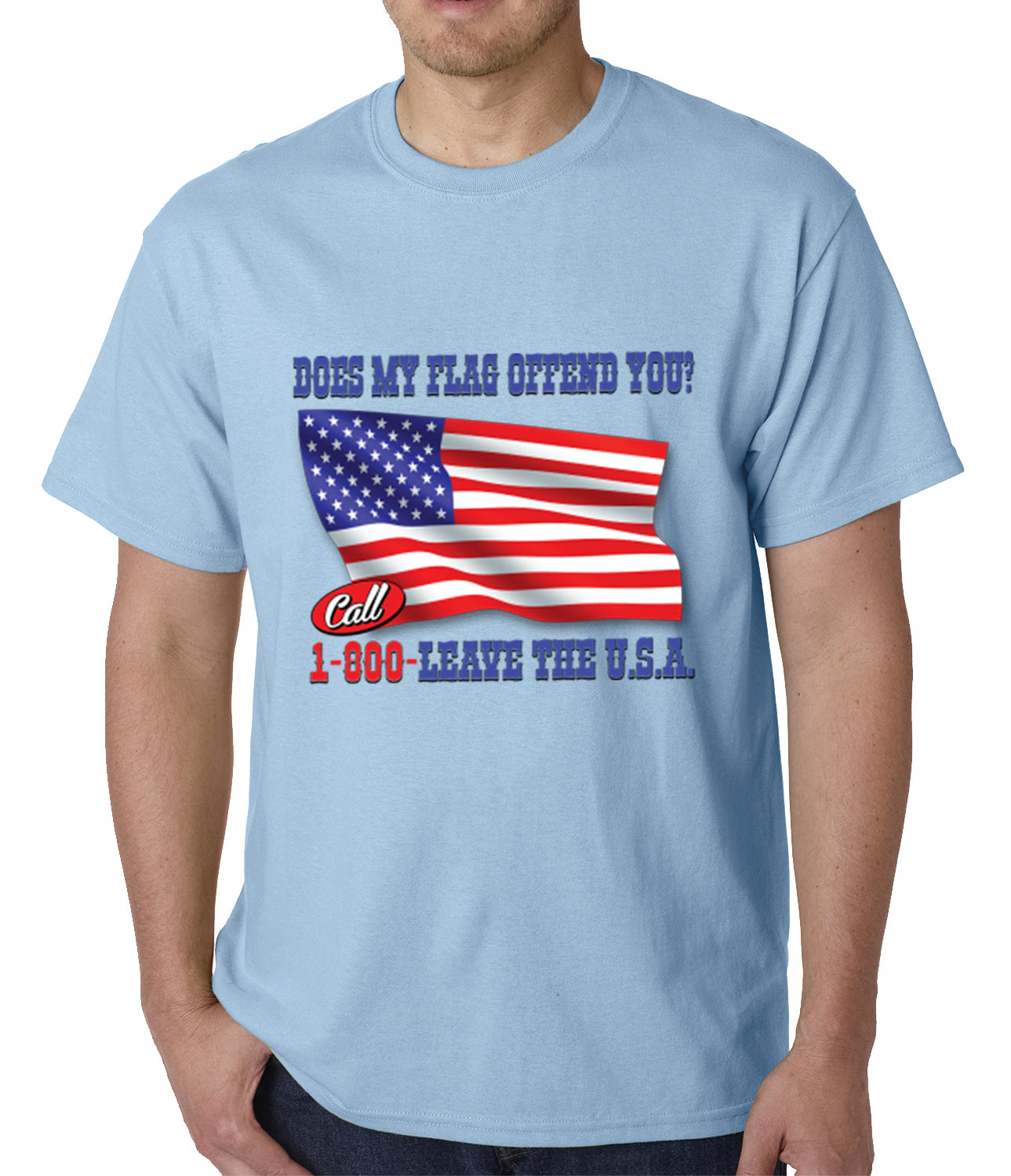 Does My Flag Offend You? Mens T-shirt