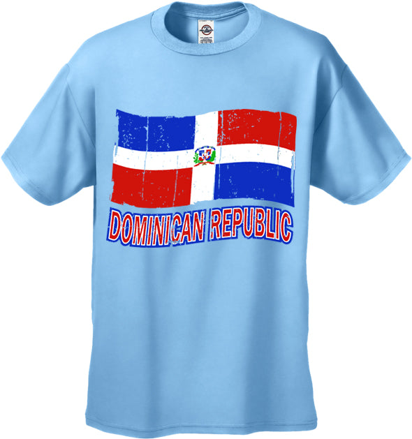 Dominican Republic Vintage Flag Men's T-Shirt