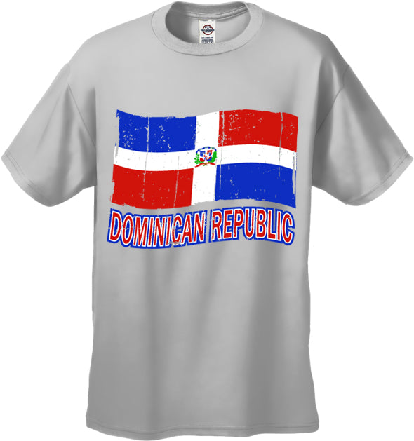 Dominican Republic Vintage Flag Men's T-Shirt