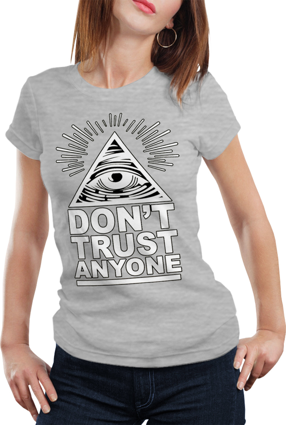 Don't Trust Anyone Girl's T-Shirt