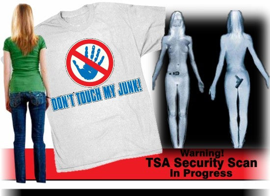 Don't Touch My Junk! Hands Off! T-Shirt