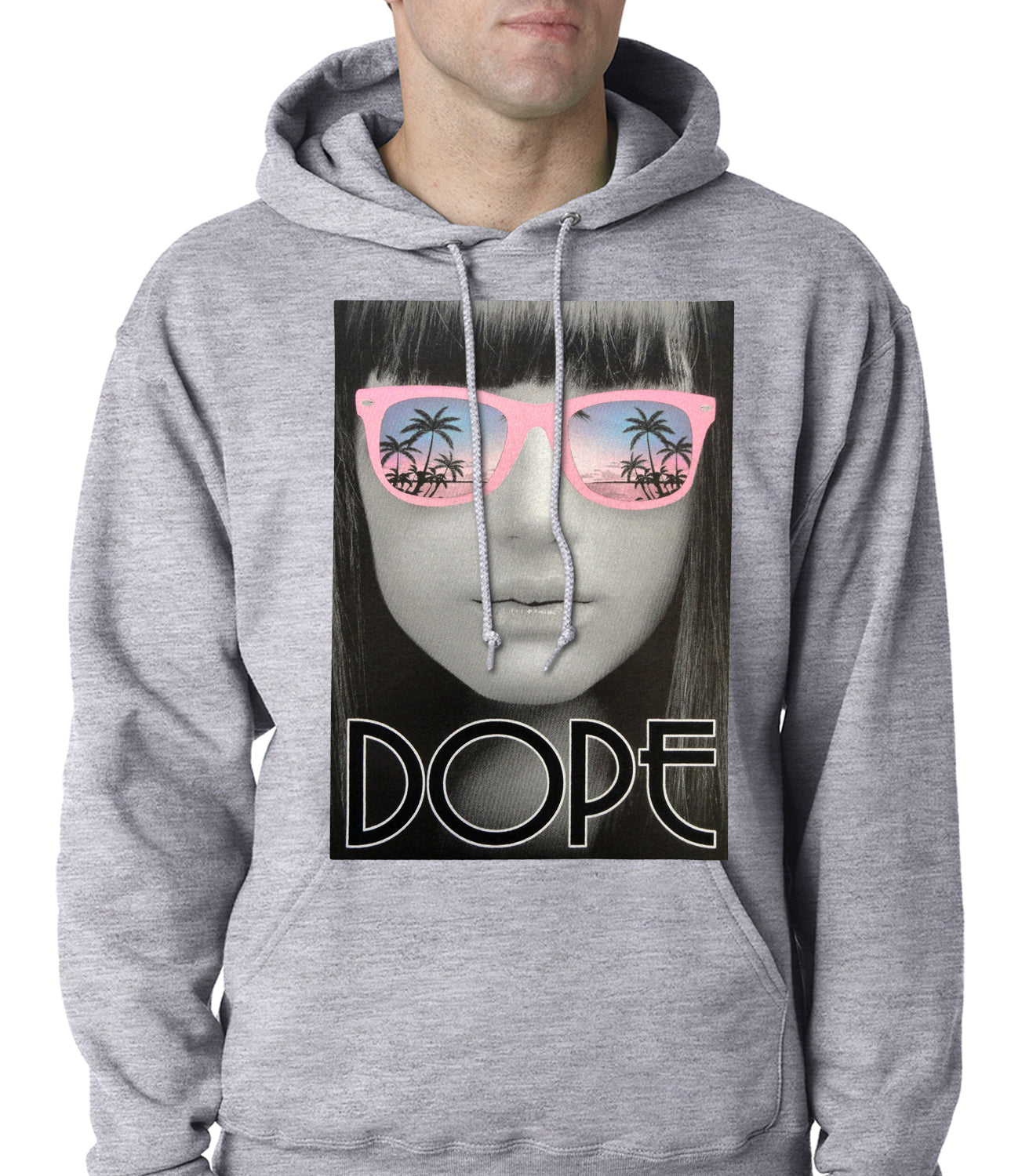 Dope Palm Tree Glasses Hoodie