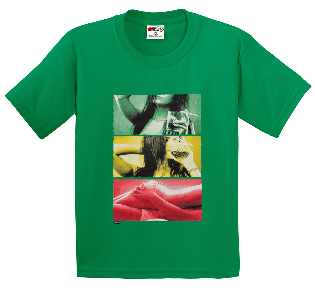 Drink, Smoke, Love Men's T-shirt