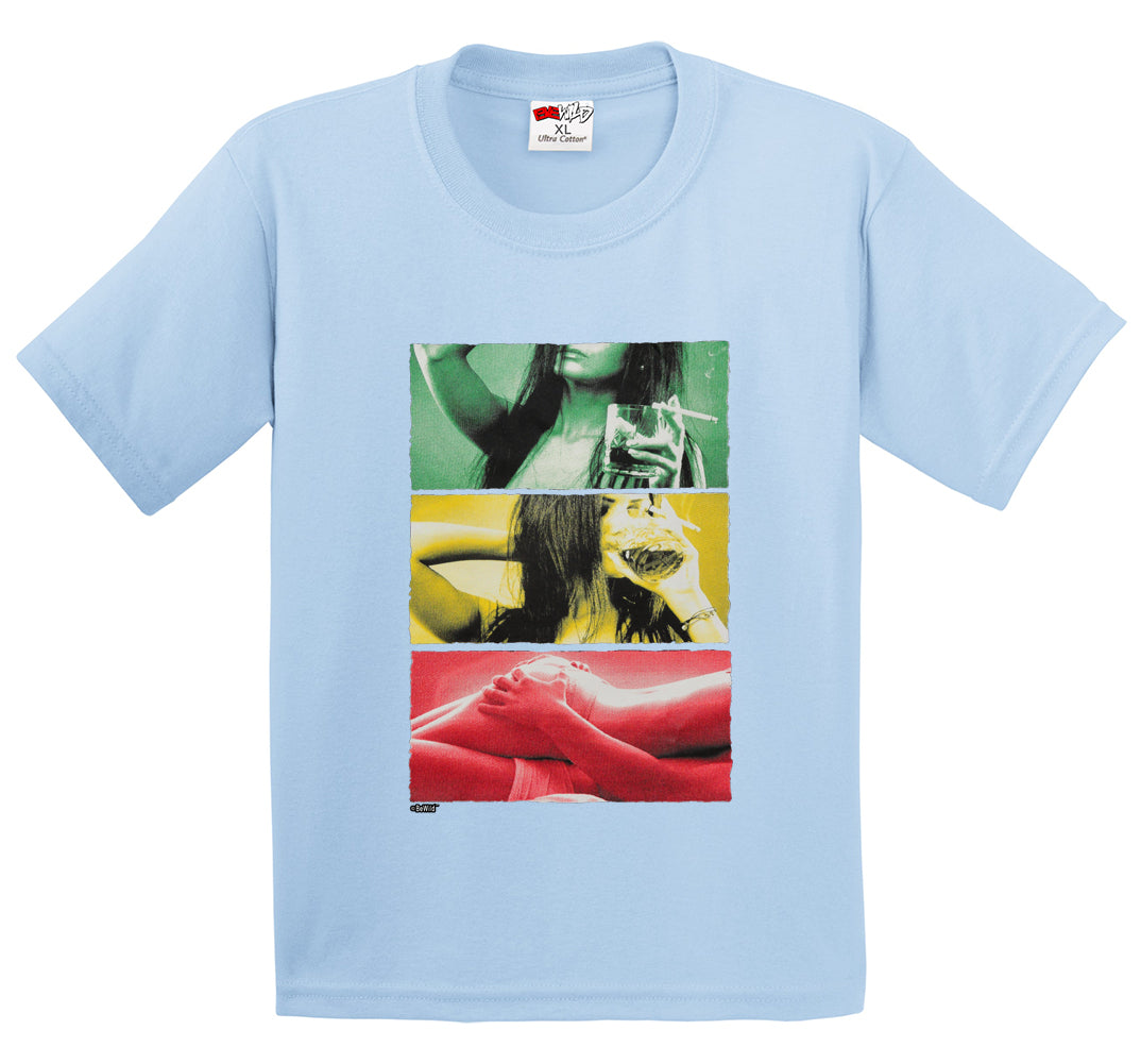 Drink, Smoke, Love Men's T-shirt