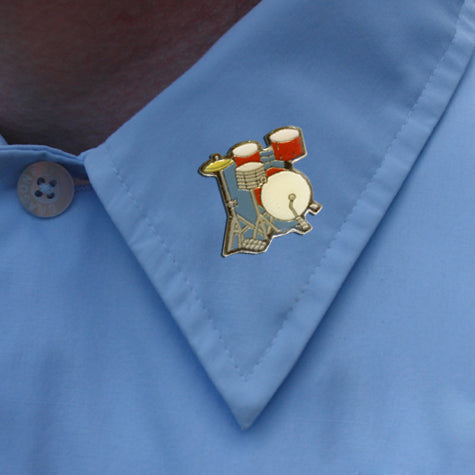 Drums Lapel Pin