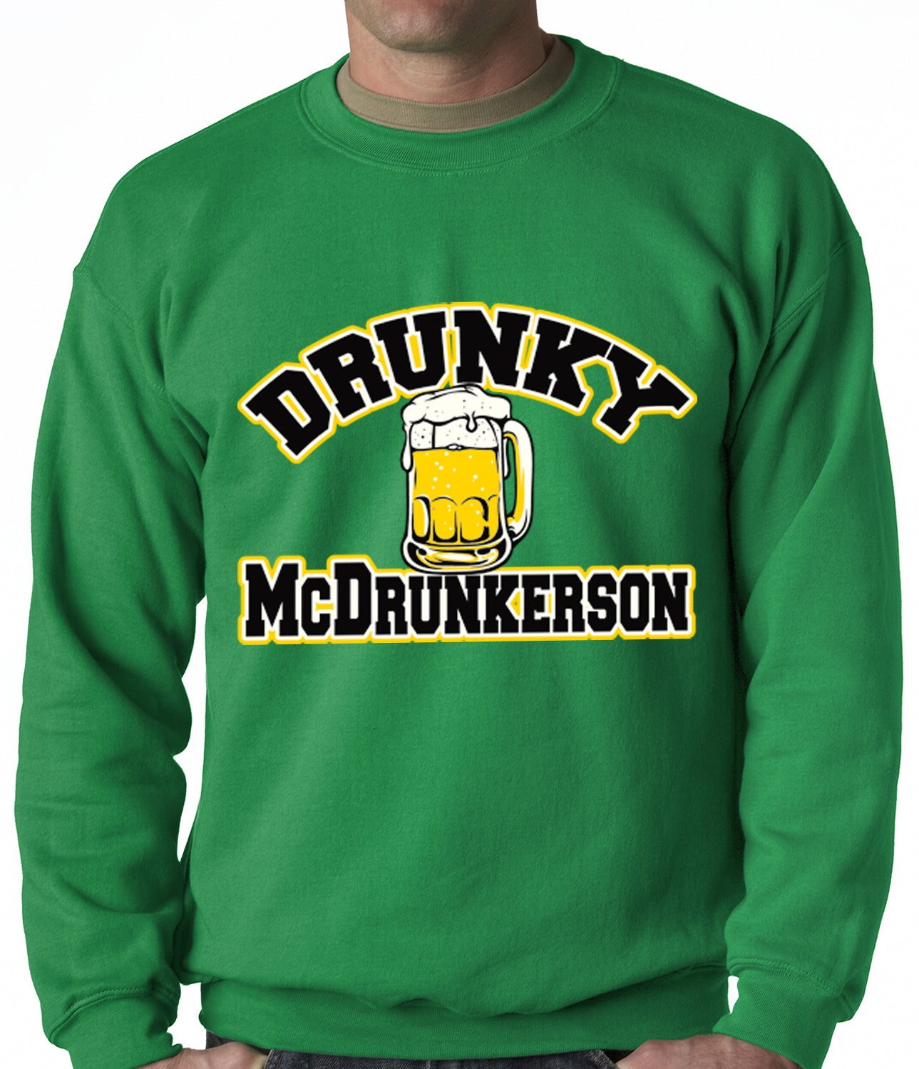 Drunky McDrunkerson Funny Mens T-shirt