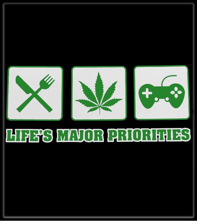 Eat, Smoke Weed & Play Video Games T-Shirt