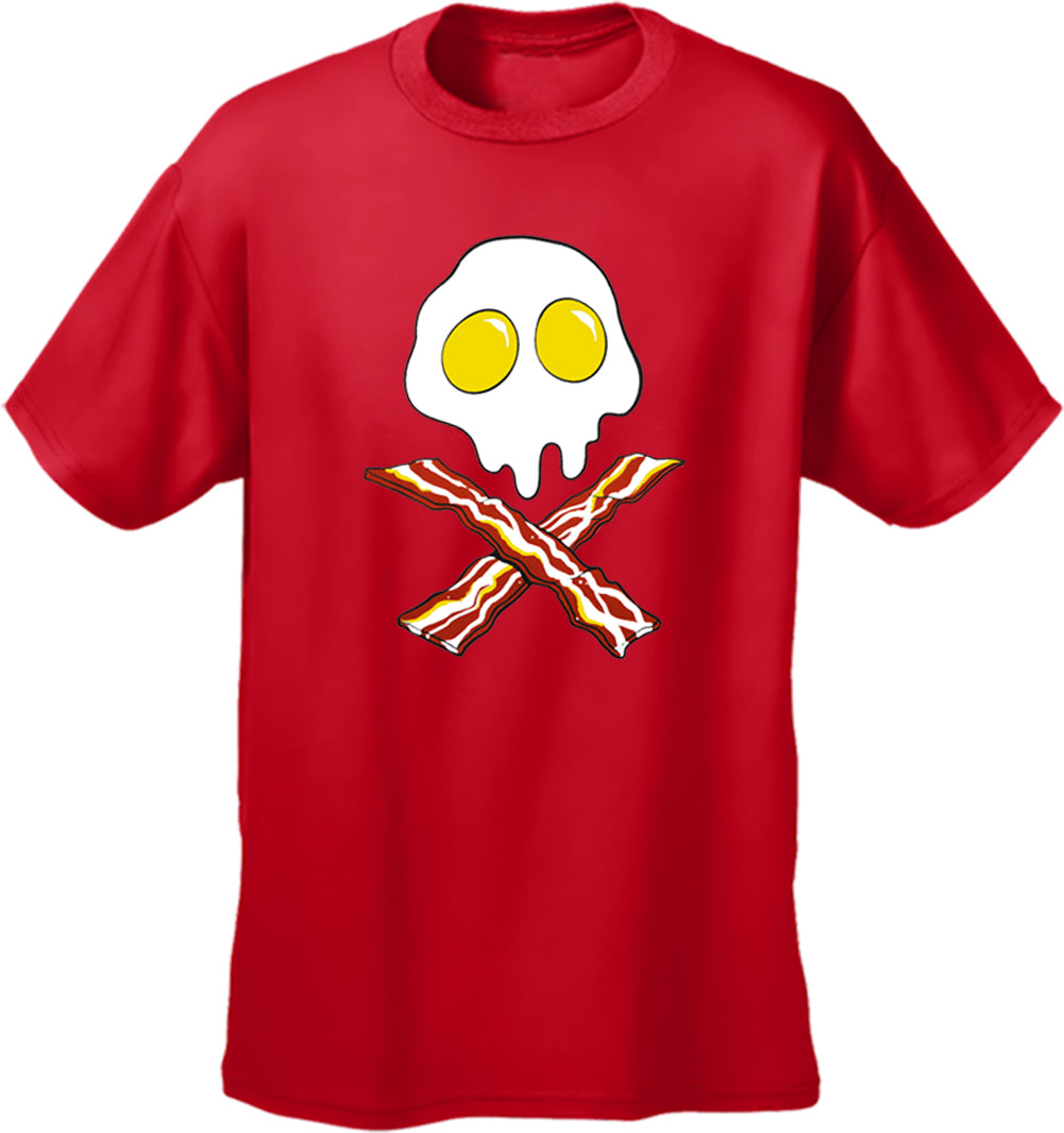 Eggs Bacon Skull Men's T-shirt