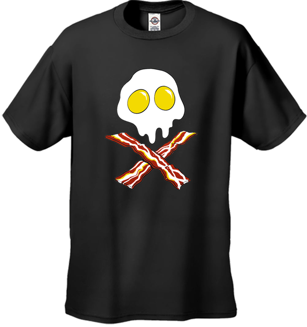 Eggs Bacon Skull Men's T-shirt