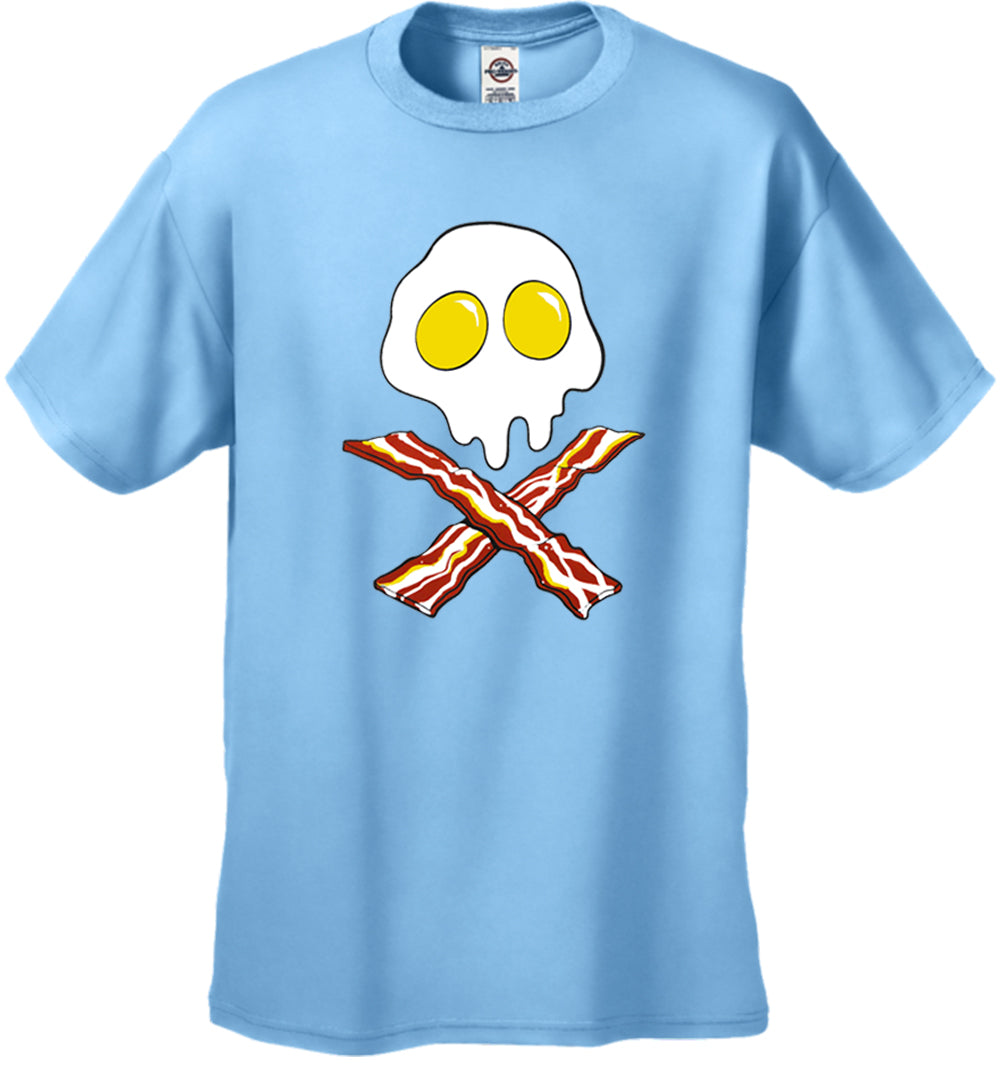 Eggs Bacon Skull Men's T-shirt