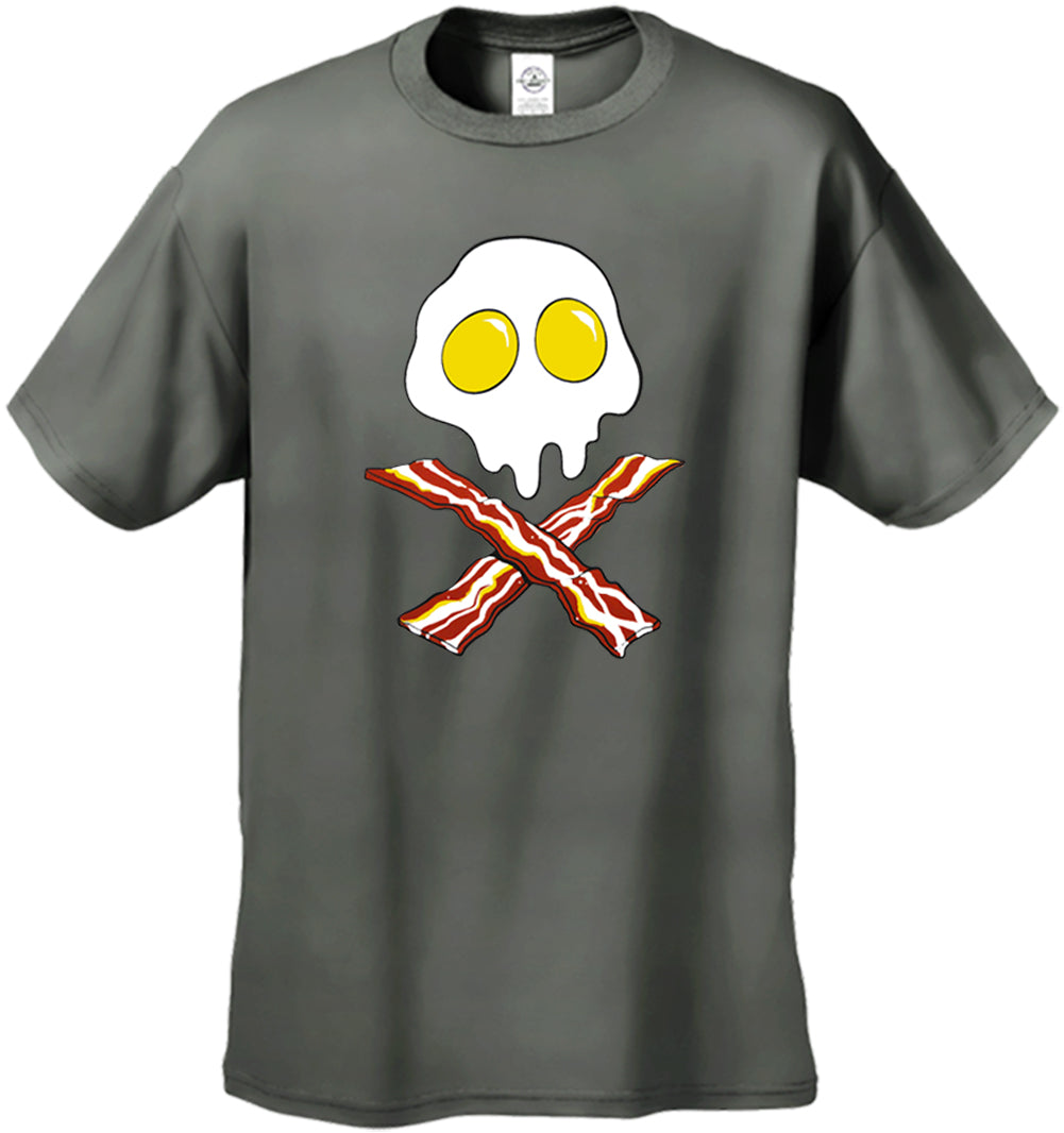 Eggs Bacon Skull Men's T-shirt