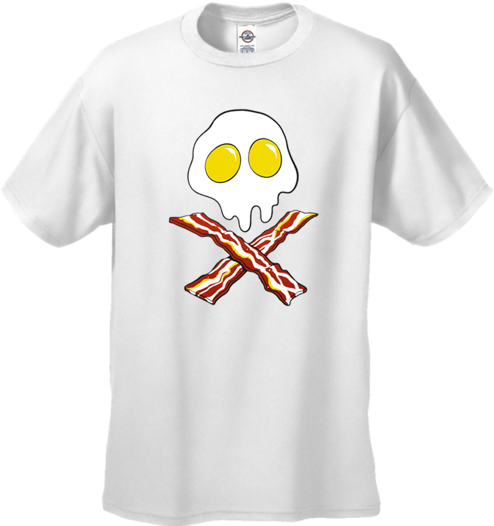 Eggs Bacon Skull Men's T-shirt