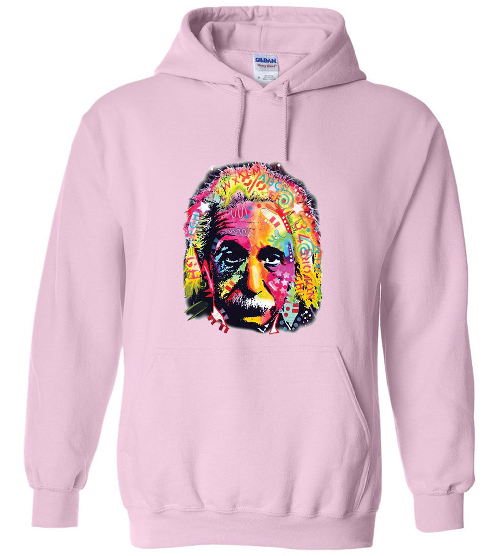 Einstein Graffiti Fractal Adult Hoodie