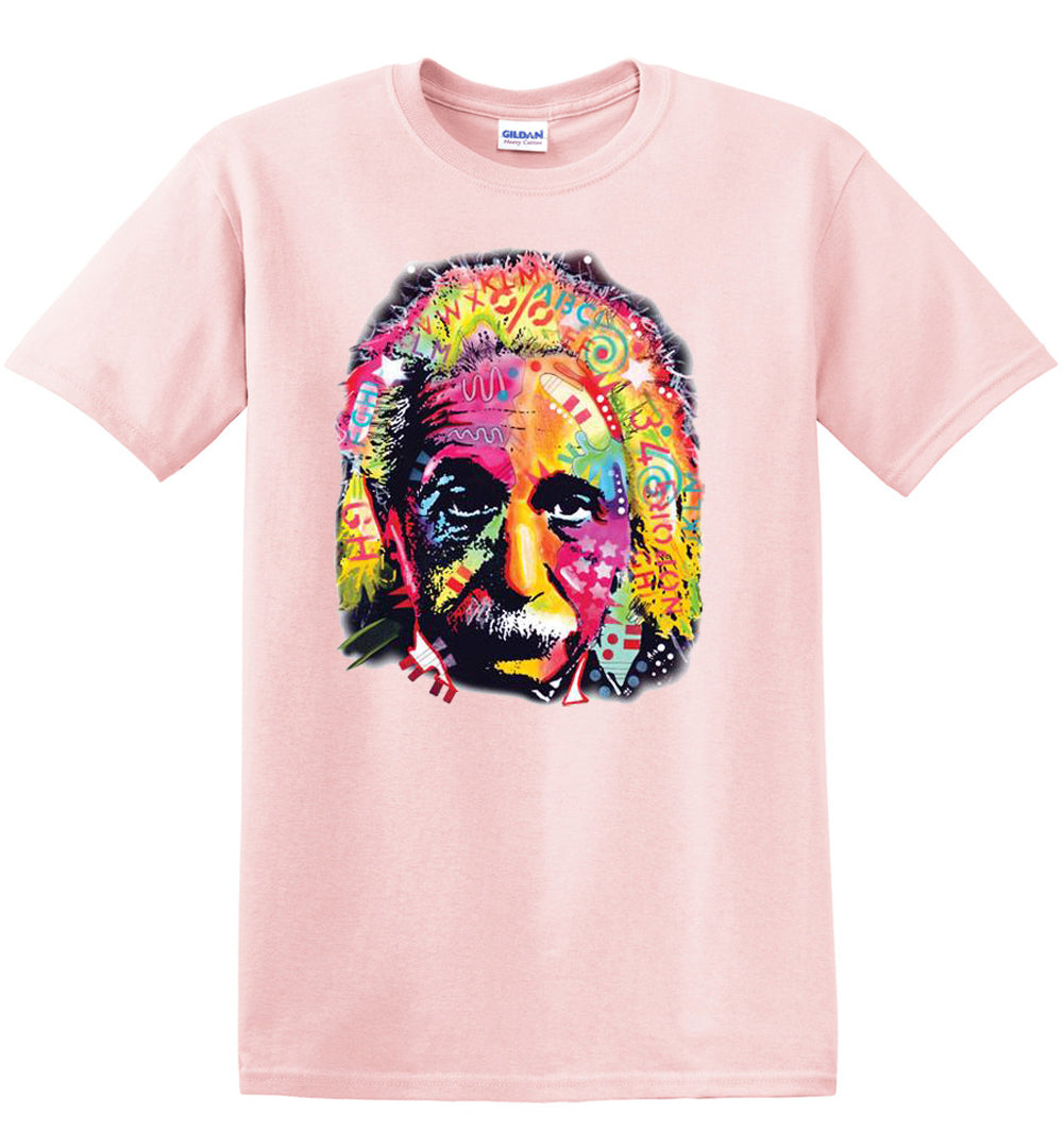 Einstein Graffiti Fractal Men's T-Shirt