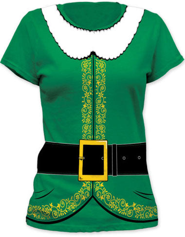 Elf Tuxedo Costume Girl's T-Shirt
