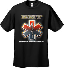 EMT The Hardest Job You Will Ever Love Men's T-Shirt