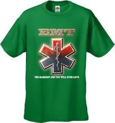 EMT The Hardest Job You Will Ever Love Men's T-Shirt
