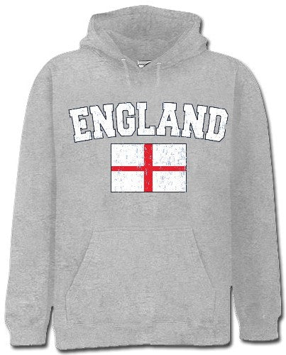 England Vintage Flag International Hoodie