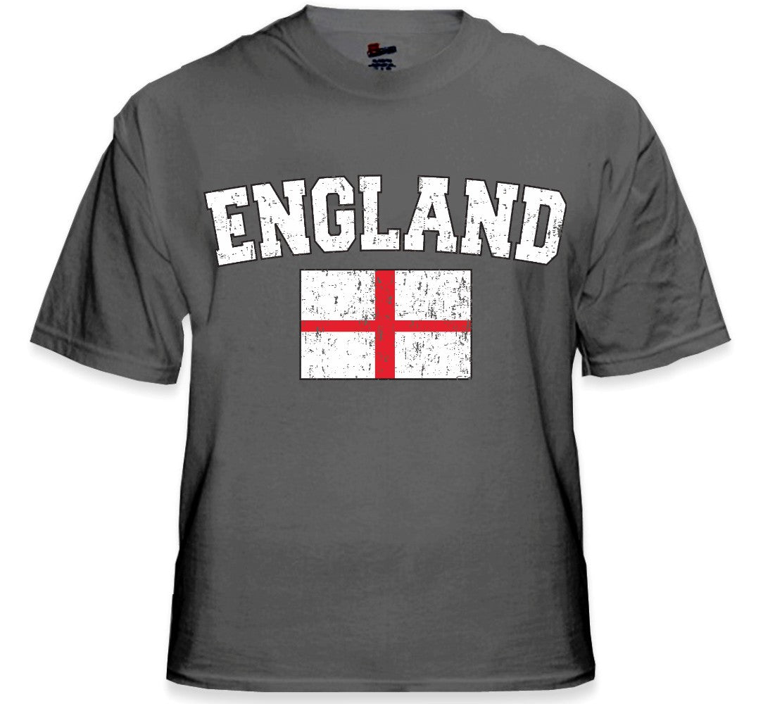 England Vintage Flag International Mens T-Shirt