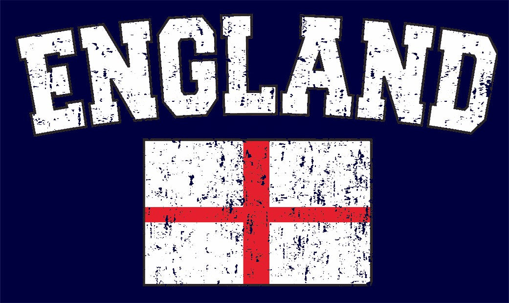 England Vintage Flag International Mens T-Shirt
