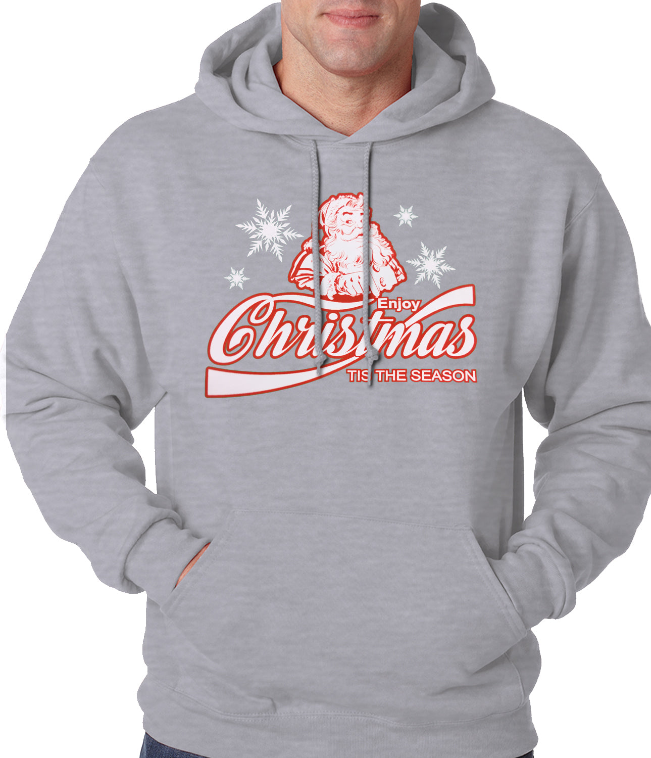 Enjoy Christmas Tis The Season Adult Hoodie