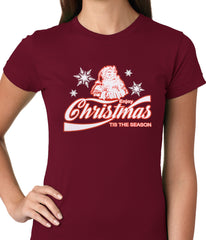 Enjoy Christmas Tis The Season Ladies T-shirt