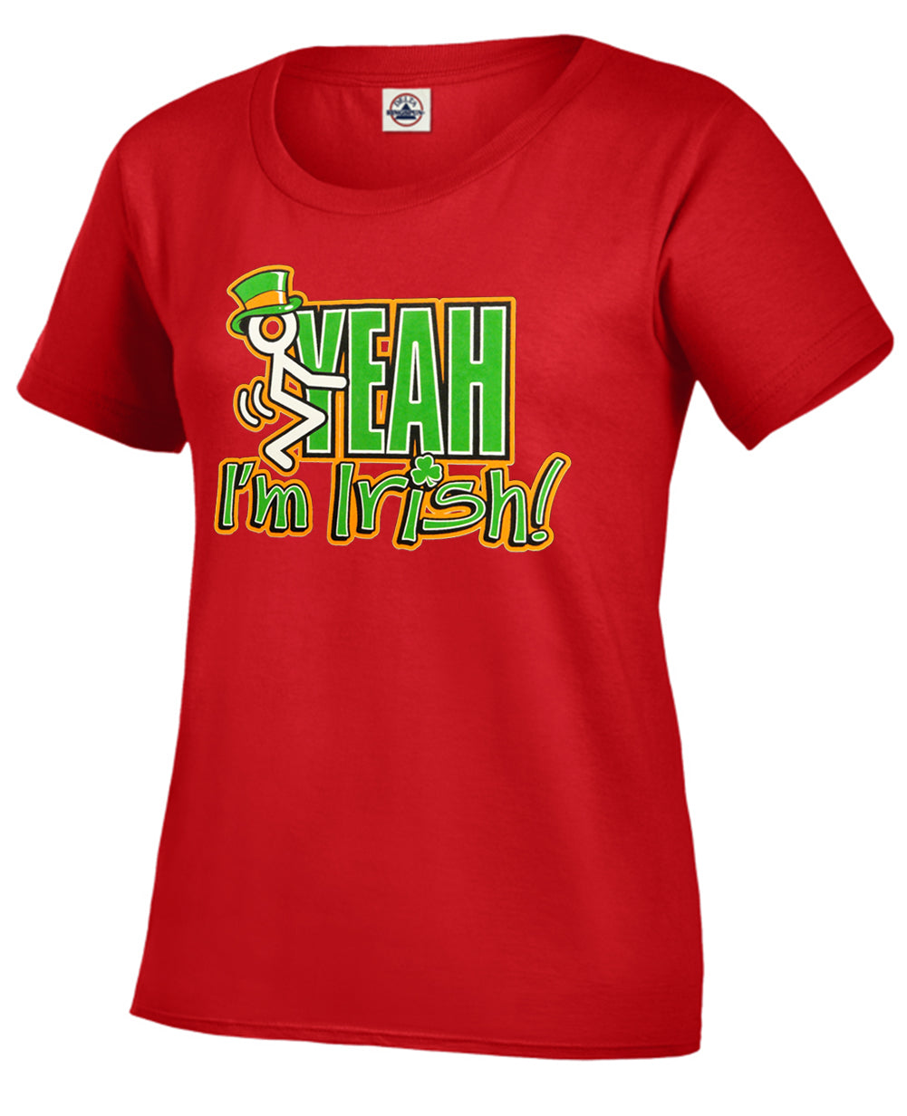 F*ck Yeah I'm Irish Girl's T-Shirt