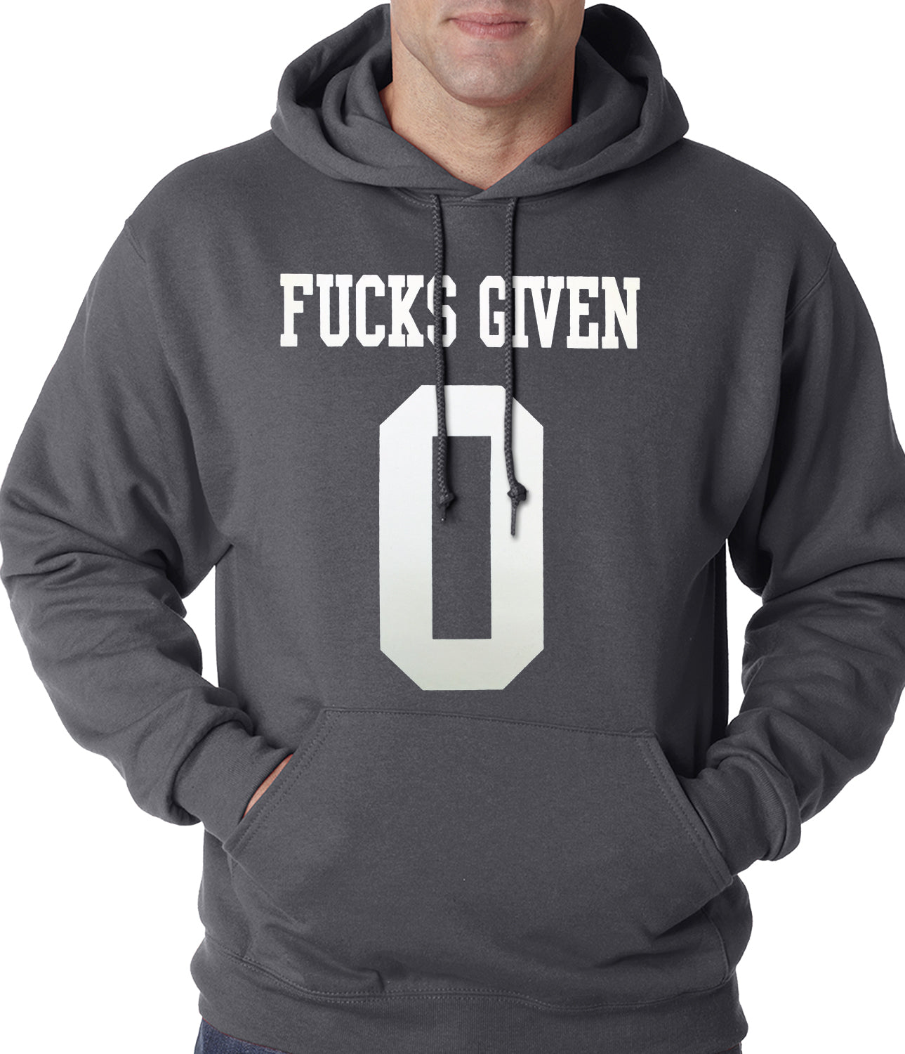 F*cks Given 0 Adult Hoodie