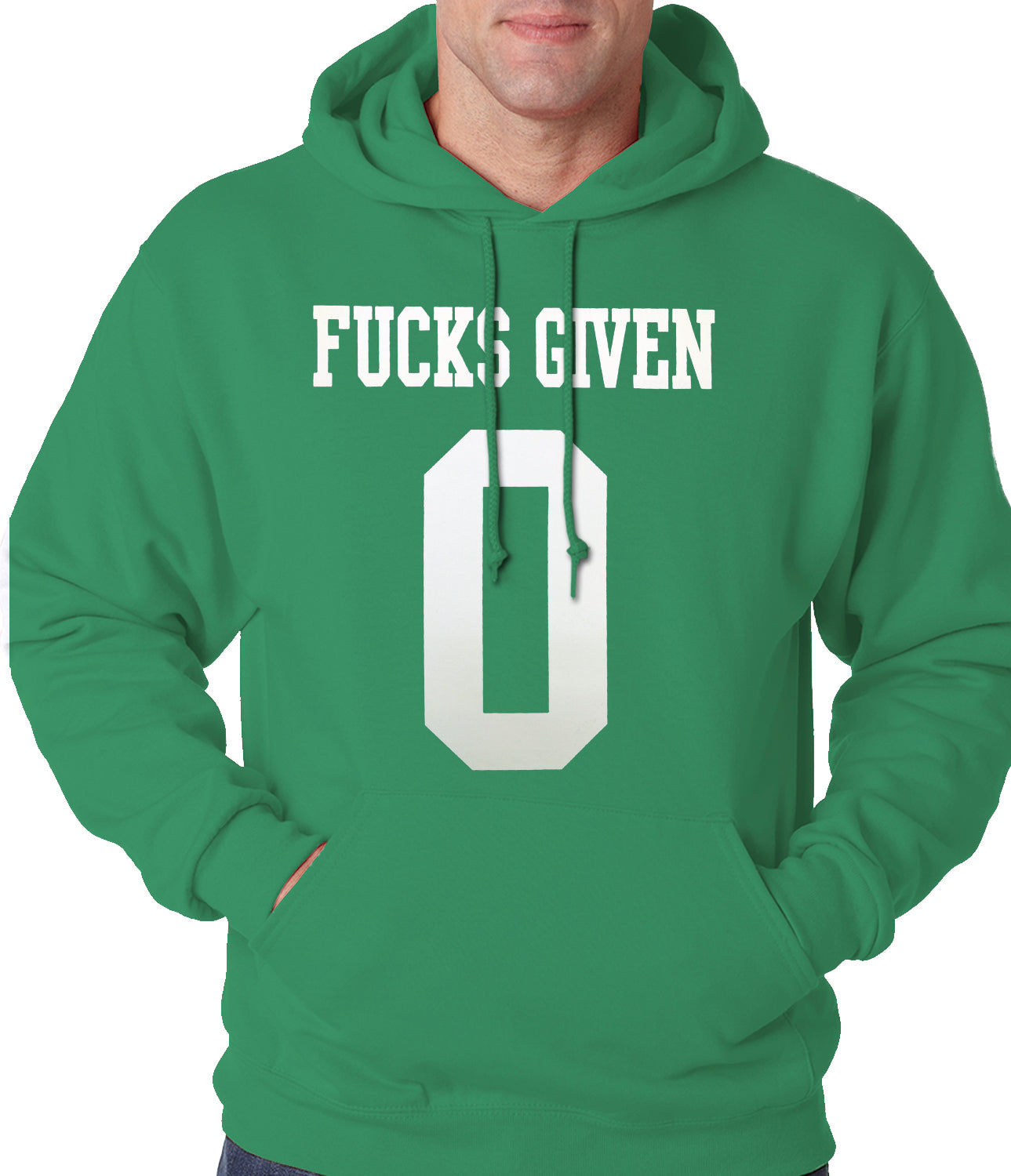 F*cks Given 0 Adult Hoodie