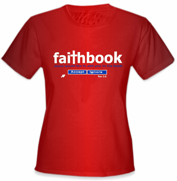 Faithbook Girl's T-Shirt