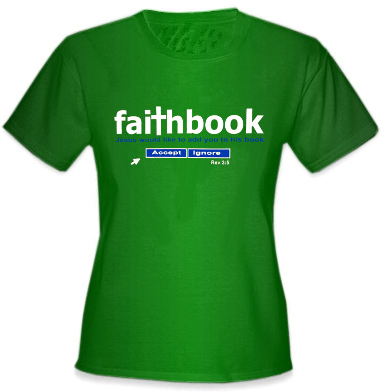 Faithbook Girl's T-Shirt