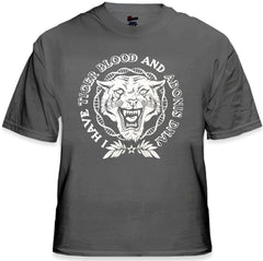 Famous Quotes From Charlie Sheen T-Shirts - Tiger Blood Crest T-Shirt