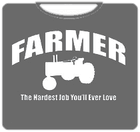 Farmer The Hardest Job T-Shirt