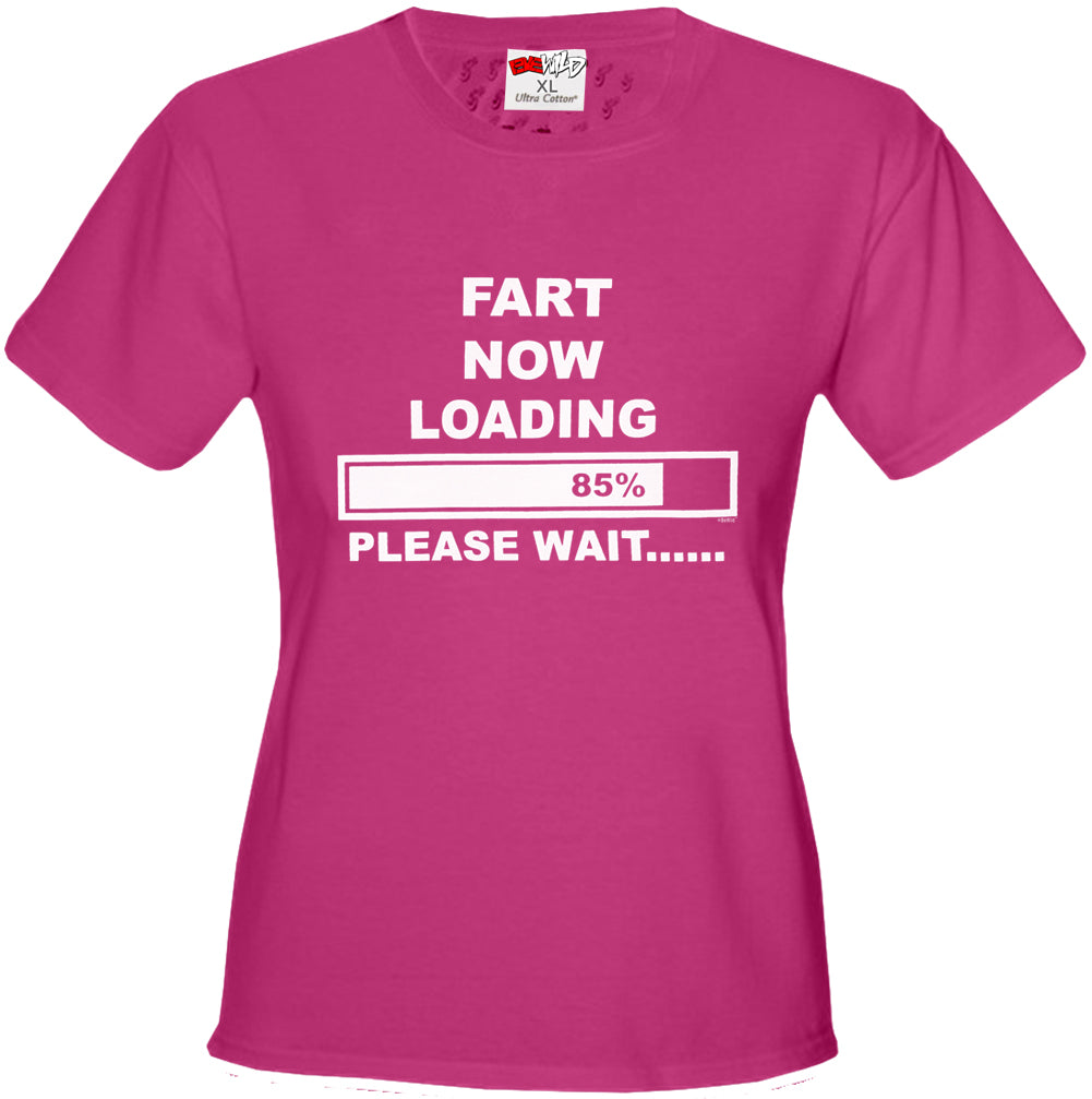 Fart Loading Girl's T-Shirt
