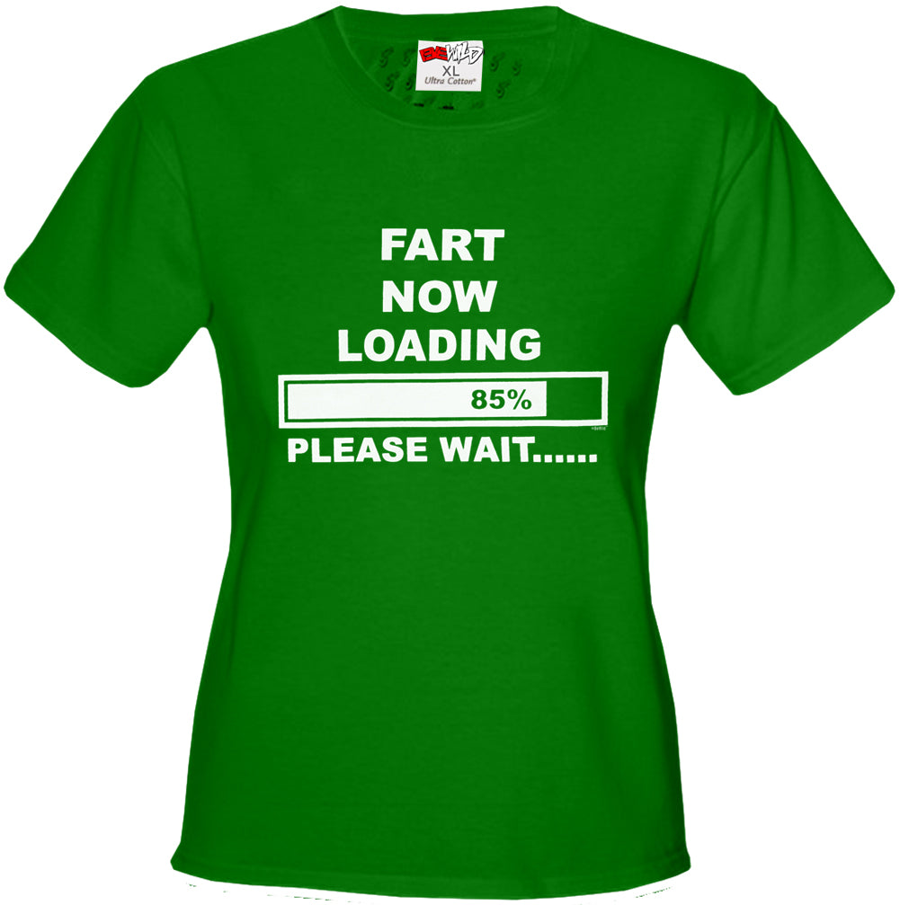 Fart Loading Girl's T-Shirt