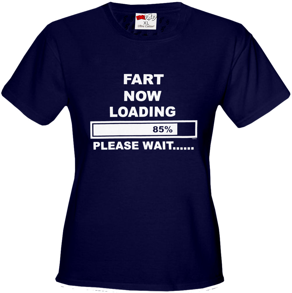 Fart Loading Girl's T-Shirt