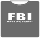 Female Body Inspector Mens T-Shirt