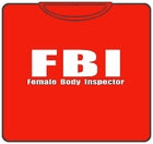 Female Body Inspector Mens T-Shirt