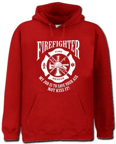 Firefighter's Save Your Ass Hoodie