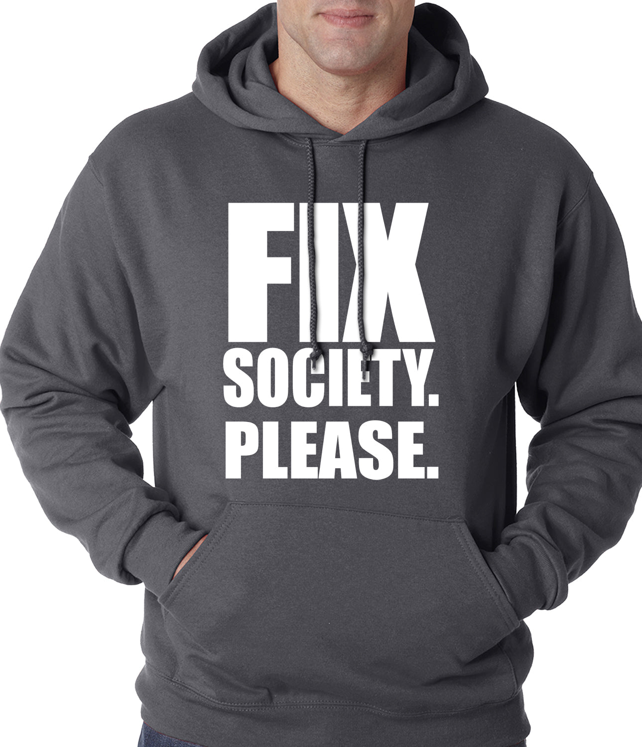 Fix Society. Please. Transgender Equality Adult Hoodie