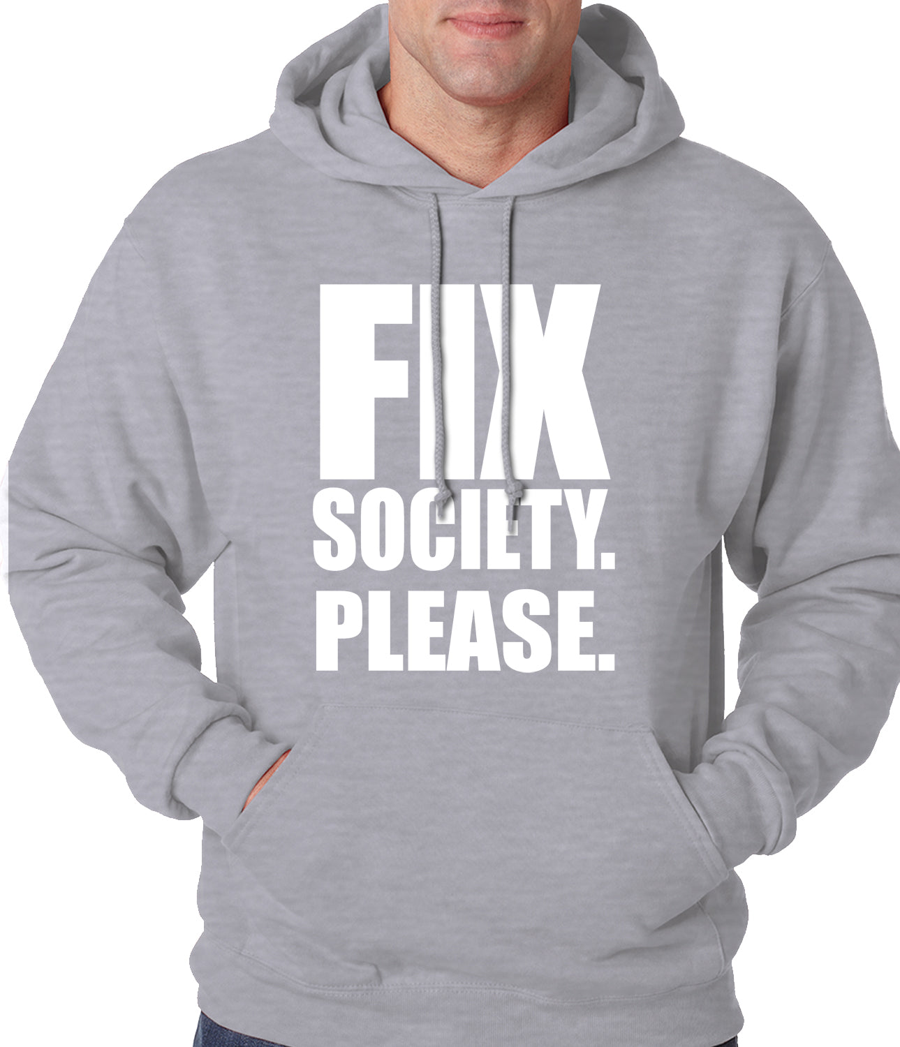 Fix Society. Please. Transgender Equality Adult Hoodie