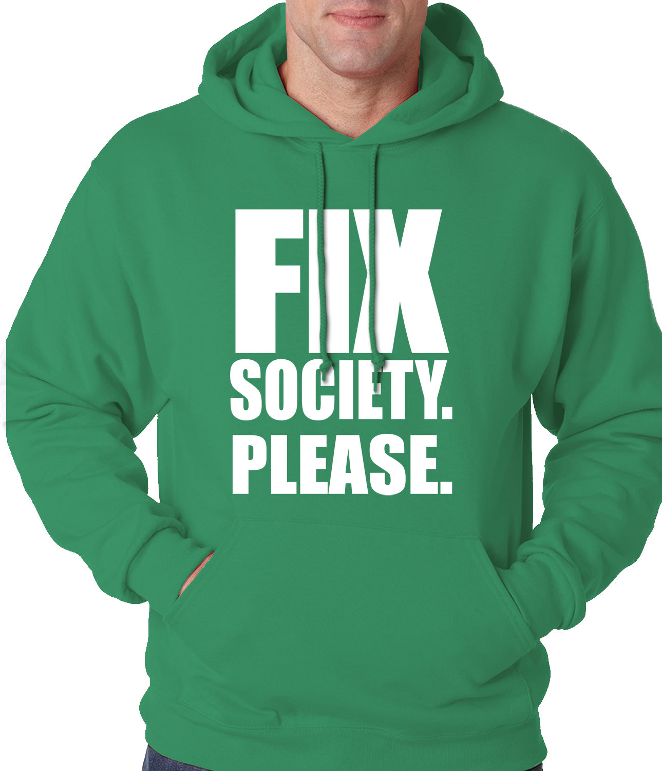 Fix Society. Please. Transgender Equality Adult Hoodie