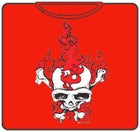 Flaming Skull Bones T-Shirt
