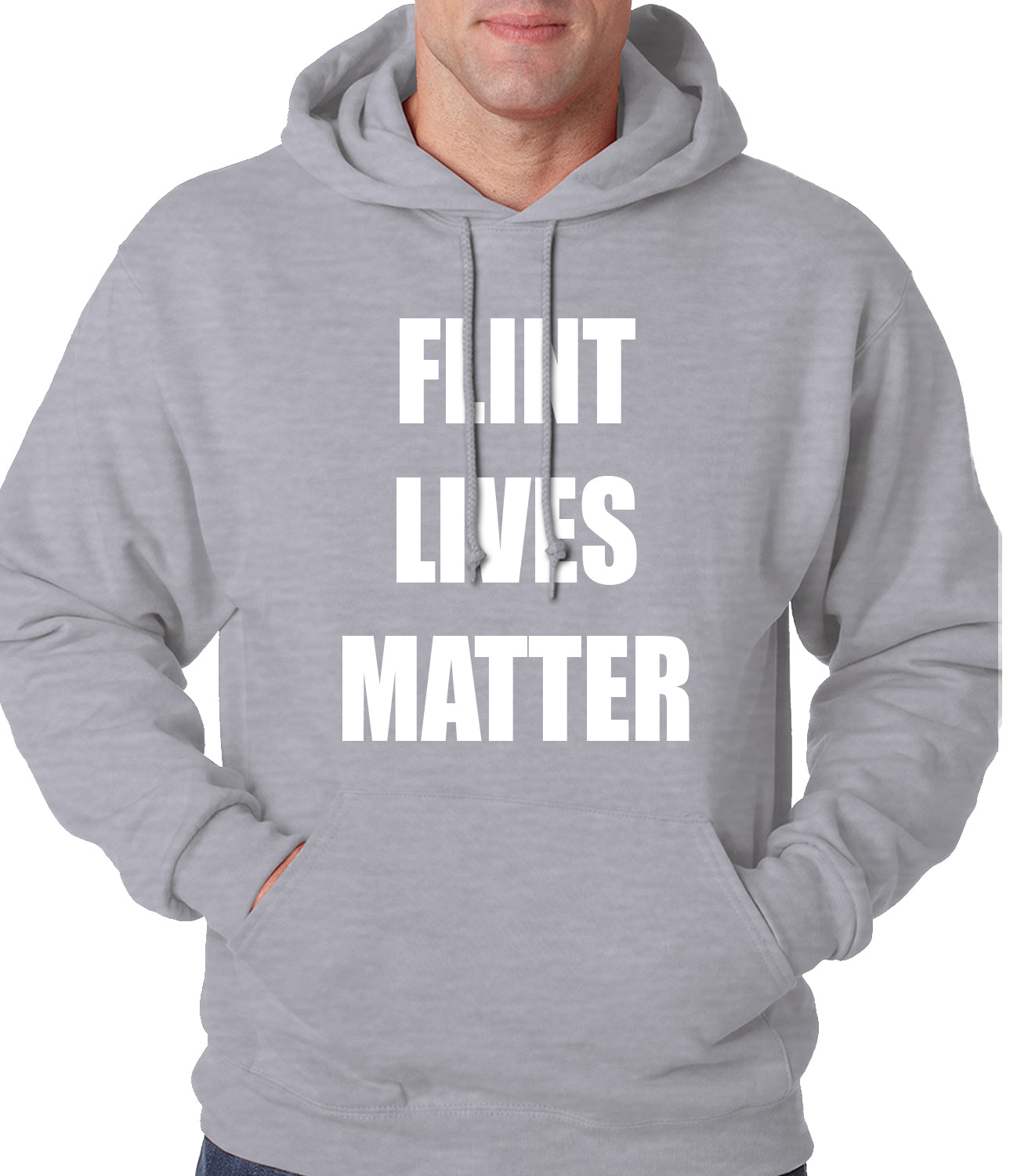 Flint Michigan Lives Matter Adult Hoodie