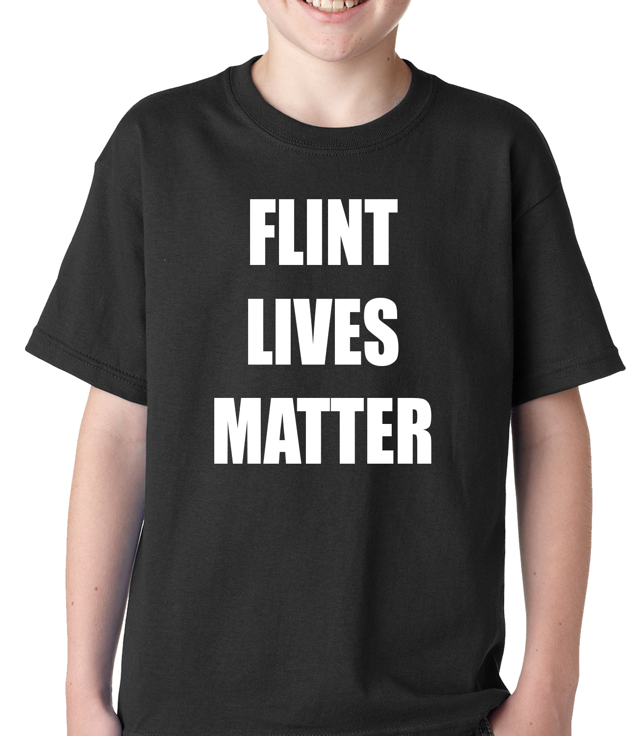 Flint Michigan Lives Matter Kids T-shirt