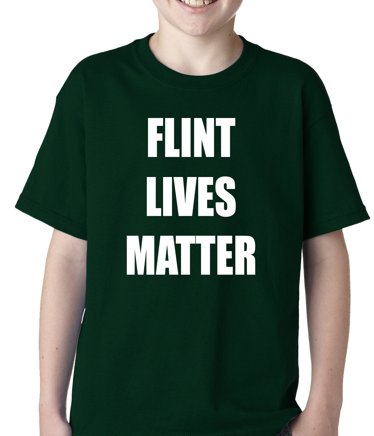 Flint Michigan Lives Matter Kids T-shirt