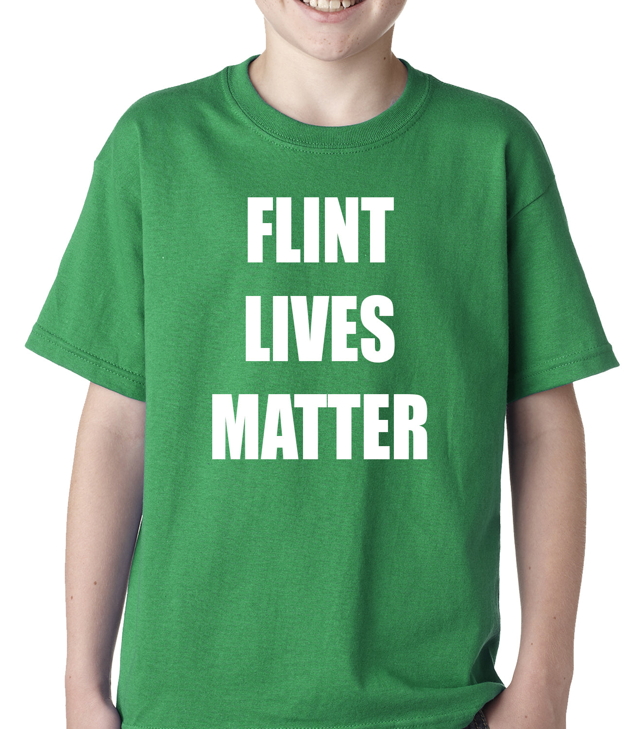 Flint Michigan Lives Matter Kids T-shirt