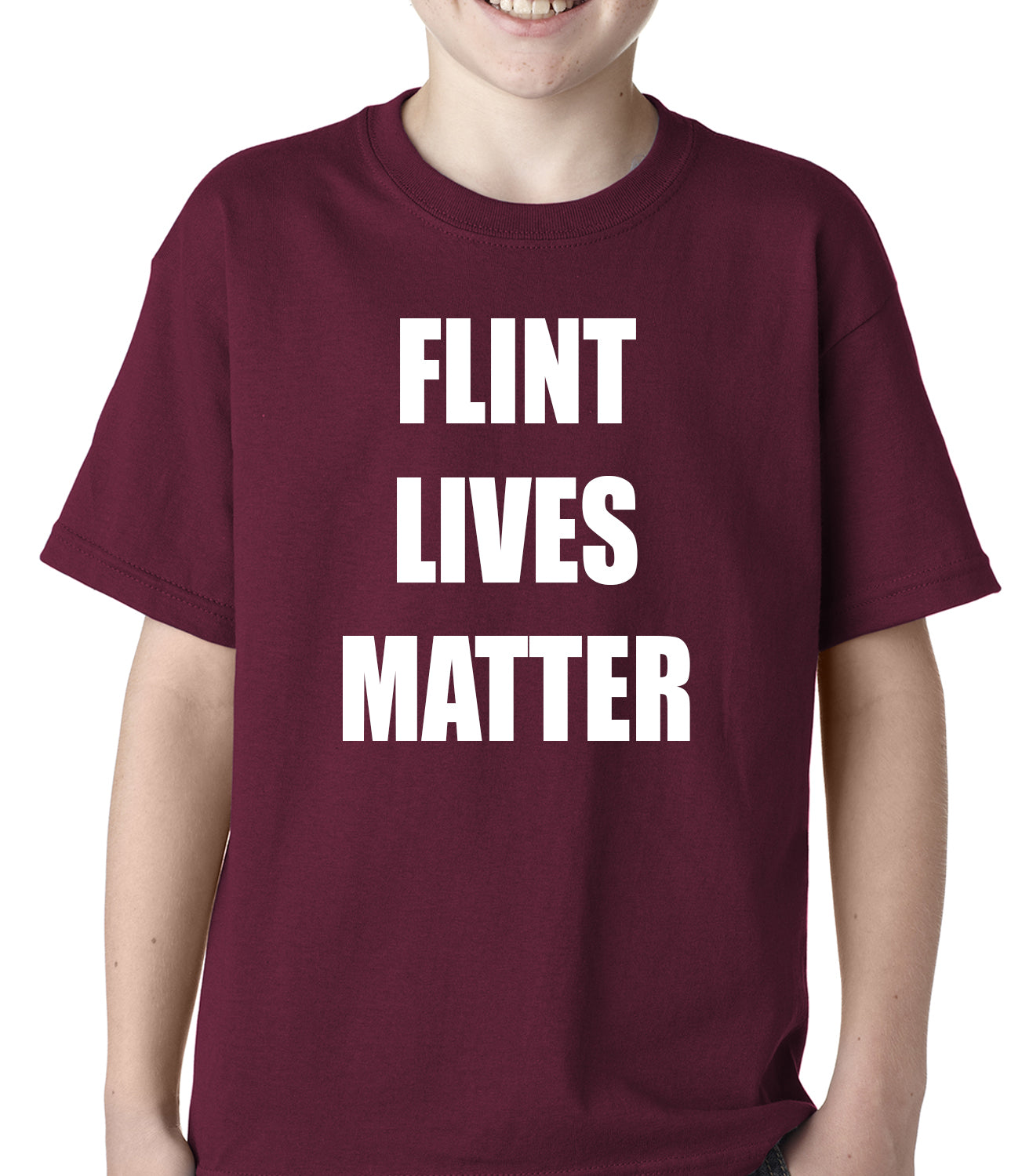 Flint Michigan Lives Matter Kids T-shirt