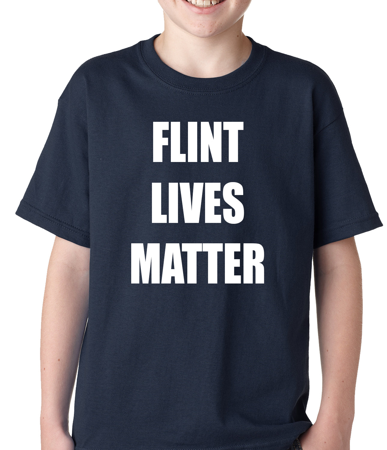 Flint Michigan Lives Matter Kids T-shirt