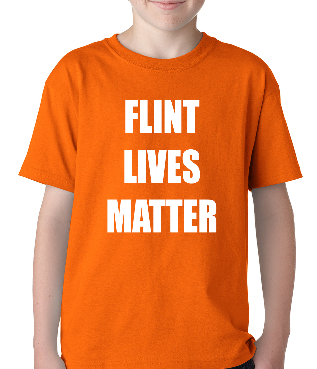 Flint Michigan Lives Matter Kids T-shirt